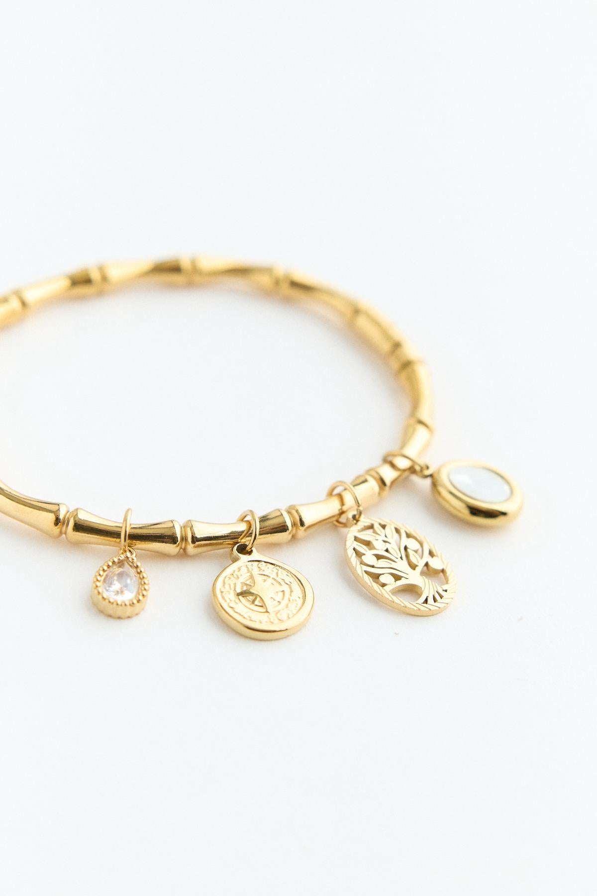 Family Charm Bileklik Gold