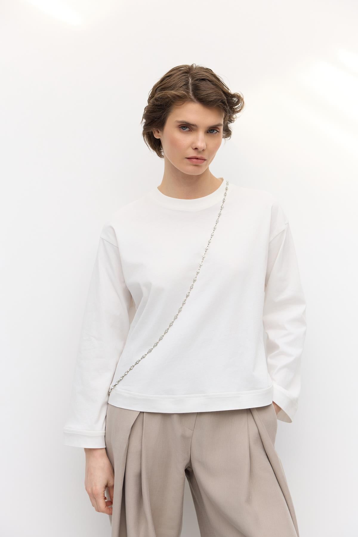 Basic T-Shirt Ekru