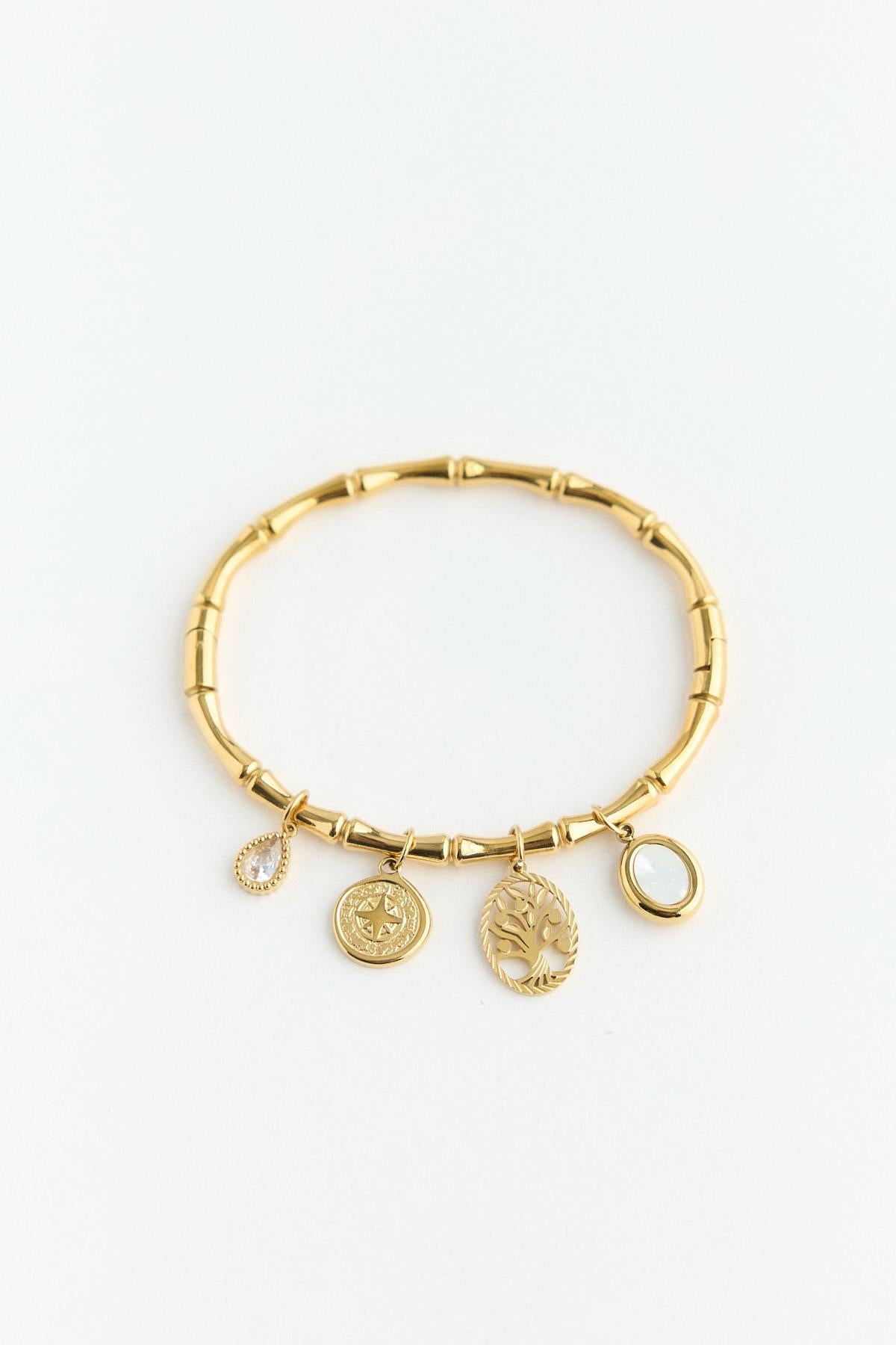 Family Charm Bileklik Gold